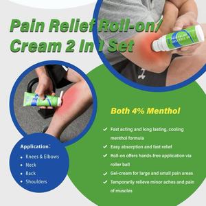 <span class=keywords><strong>Menthol</strong></span> Kühlgel Schmerzlinderndes Gel Roll-on Tube Creme Salbe OEM ODM - Product Image 3