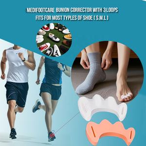 MediFootCare S/M/L <span class=keywords><strong>3</strong></span> boyutları, jel ayak ayırıcılar ayak parmaklarınızı doğal olarak düzeltin, pedikür Bunion düzeltici ve Yoga koruyucuları için harika - Product Image 6