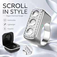   Télécommande Selfie sans fil Smart Ring, contrôle intelligent portable compatible avec iOS et Android pour téléphone, appareil photo, vidéo et vlog