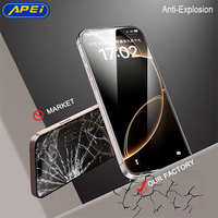 Protection d'écran magique anti-espion et anti-statique à couverture intégrale 2025 avec kit d'installation pour iPhone 14 15 16 17 Pro Max