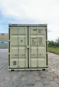 ตู้คอนเทนเนอร์ขนส่งสินค้าทางทะเลแบบแห้งขนาด 40HQ ใหม่เอี่ยม ยี่ห้อ Custom High Cube - Product Image 4