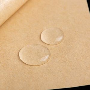 Custom Printed Logo Food Grade Grease Oil Proof Kraft Cookie Donuts Bread Hamburger Packaging Greaseproof Paper Burger <b>Bags</b> - Product Image 3