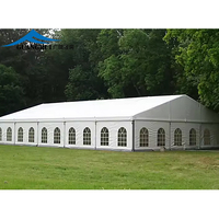 Tente extérieure de chapiteau de noce d'auvent blanc avec le plancher tente de prix commercial pour des événements de sports et d'expositions
