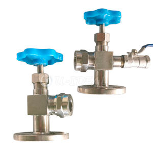 Manomètre tubulaire à commande manuelle OEM, robinet de niveau pour liquide, verre forgé WCB, robinets de qualité, robinets de niveau - Type <span class=keywords><strong>d</strong></span>écalé - Product Image 6