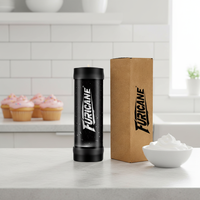 Crema Batida en Lata de 2 kg, Cilindro de Gas de Acero al Carbono de Alta Calidad, Disponible en Almacén de la UE, OEM