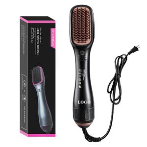 0728 Professional 3-level Multi Hair Straightener Machine 220v Volumizer Salon Nylon Bristles Blow Dryer with Comb - Product Image 4
