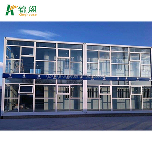 Casas modulares, casa modular prefabricada, contenedor móvil de China, verde, portátil, a la venta, villas de EE. UU., casa prefabricada, cabina de 2 dormitorios - Product Image 2