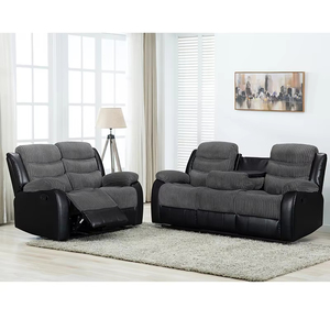 CY Offre Spéciale Nouveau Design Moderne <span class=keywords><strong>Villa</strong></span> Personnalisée Causeuse Rembourrée 1 2 3 Places Cuir Anji Fauteuil Inclinable Ensemble Canapé - Product Image 6