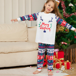 Pijamas Familiares a Juego para Adultos, Adolescentes, Niños y Bebés, Conjuntos Navideños Personalizados <span class=keywords><strong>de</strong></span> Invierno - Product Image 5