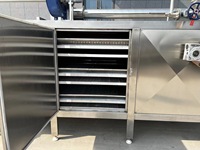 Gloednieuwe continue mesh-banddroogmachine voor het drogen van fruit en groenten