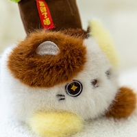 Vente en gros de jouets en peluche en forme de fleur de 7 pouces Machines à coudre de style Noël fabriquées en usine avec un matériau de doublure en maille