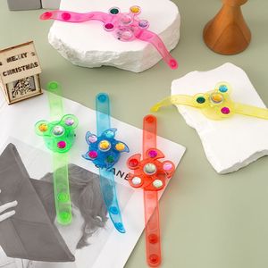 Bracelet rotatif lumineux en plastique, jouet pour enfants, cadeau unisexe de 5 à 7 ans - Product Image 3