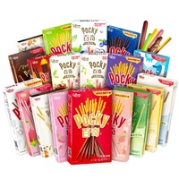 Vente en gros Pocky Snack Divers Biscuits au chocolat 55% Biscuits santé sucrés dans une boîte sans sucre