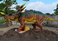 Décor de noël de grande taille, dinosaure astronomique, animation de dinosaure