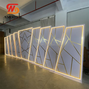 Fondo de Acrílico con Luz LED para Bodas, Fondo de Acrílico Multicapa, Fondo de PVC para Escenarios, Decoración para Eventos - Product Image 2