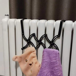 Crochets géométriques en acier inoxydable sans perçage, capacité de charge 1-3 kg, pour salle de bain, cuisine, chambre, porte, design multi-crochets B222-181031 - Product Image 1