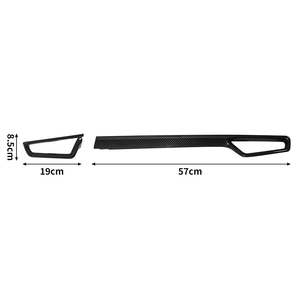Per <span class=keywords><strong>Toyota</strong></span> <span class=keywords><strong>Corolla</strong></span> GR 2023up in fibra di carbonio reale copertura del cruscotto della striscia di strumenti - Product Image 5