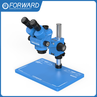 Microscope trinoculaire FORWARD FW-C55Promax 0.4 CTV pour la réparation de téléphones mobiles, outils et équipements de soudure électronique