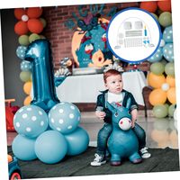 Support de ballons semi-circulaire pour décoration de baby shower, anniversaire, mariage, arche de ballons, support de fond DIY, base de colonne de ballons circulaire