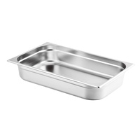 Liyunda – Bac Gastronorm GN 1/1-100 en acier inoxydable de haute qualité, style européen, pour traiteur et buffet de restaurant