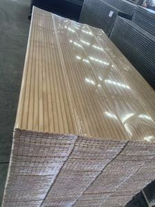 Pannelli <span class=keywords><strong>in</strong></span> <span class=keywords><strong>Legno</strong></span> Flessibili Scanalati Semicircolari <span class=keywords><strong>in</strong></span> MDF, Pannello Tamburato Flessibile Nero per Decorazione di Mobili, Porte e <span class=keywords><strong>Pareti</strong></span> Interne - Product Image 5
