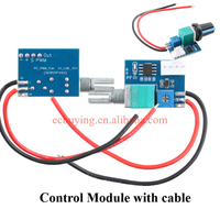 Mini contrôleur de vitesse de moteur CC PWM 3A 12V, module de régulateur de vitesse réglable CC-CC 4,5V-35V, interrupteur de régulateur de vitesse 24V