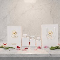 Kedatangan Baru Botol Parfum Kaca Persegi 30/50/100ml Bentuk Buku Kotak Hadiah Kaku Logo Kustom Parfum Kemasan Lengkap