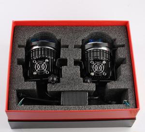 Fendinebbia rotondo da 30 pollici 90W Bi LED proiettore fendinebbia alto fascio basso ambra <span class=keywords><strong>bianca</strong></span> per Toyota Honda <span class=keywords><strong>PEUGEOT</strong></span> - Product Image 2