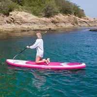 2022 Roze Kleur Vrouwen Stijl Opblaasbare Stand Up Paddle Board Voor Volwassen Paddleboard Opblaasbare