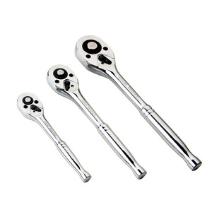 Socket <strong>Ratchet</strong> <strong>Wrench</strong> 1/2 Inch Hand Tool Drive Adjustable Quick Release Double Way Socket <strong>Wrench</strong> for Home Appliance Repair - Product Image 1