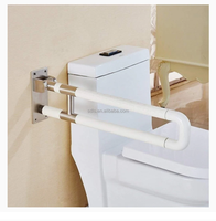 Barres d'appui antidérapantes personnalisées avec noyau en acier inoxydable, barre d'appui pour salle de bain, barre d'appui pour douche, barre de soutien pour toilettes