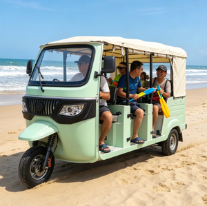 Tuk-tuk électrique homologué EEC L5e, certifié COC, 100 % homologué pour la circulation routière en UE, <span class=keywords><strong>Espagne</strong></span>, Italie - Product Image 5