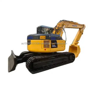 Excavadora Komatsu PC128 usada de buena calidad a la venta/Excavadora Komatsu con precio bajo, excavadora sobre orugas Komatsu PC128US usada - Product Image 1