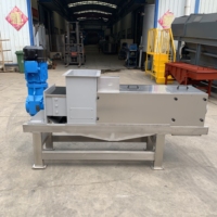Fruit- en groentepers met dubbele schroef, motor aangedreven, voor fruitverwerkingsbedrijven, 3kW, 380V