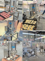 Machine automatique à galettes de bœuf et pains de viande, machine à former des coupes de viande et des tourtes à la viande avec moteur