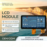 Module d'affichage intelligent à écran tactile TFT LCD IPS de 7 pouces 1024x600 avec interface MIPI/CTP - Giant Power
