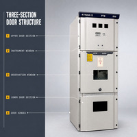 Armoire de distribution haute tension 630 kVA, transformateur, panneau de commutation extractible Kyn28-12 Yidd IP40 10 kV pour usage industriel