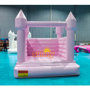 Structure gonflable commerciale combinée toboggan et château rebondissant pour enfants, idéale pour la location événementielle - Product Image 1