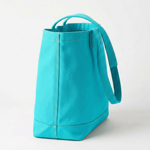 Bolsa de tela de algodón resistente, bolsa de compras reutilizable y duradera para compras, playa, viajes y uso diario. - Product Image 2