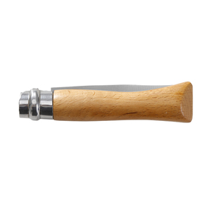 Couteau de survie pliable pour le camping en plein air, lame en acier inoxydable OEM, manche en bois de hêtre, qualité industrielle, vente chaude - Product Image 2