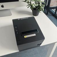 Mesin POS penerima Printer termal 80mm USB untuk ritel dan restoran, belanja Online