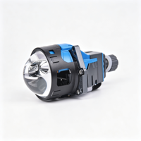 Projecteur LED laser triple direct IDISON Z12W 3 pouces 6000K 90W, projecteur tricolore pour voiture Bi LED Laser