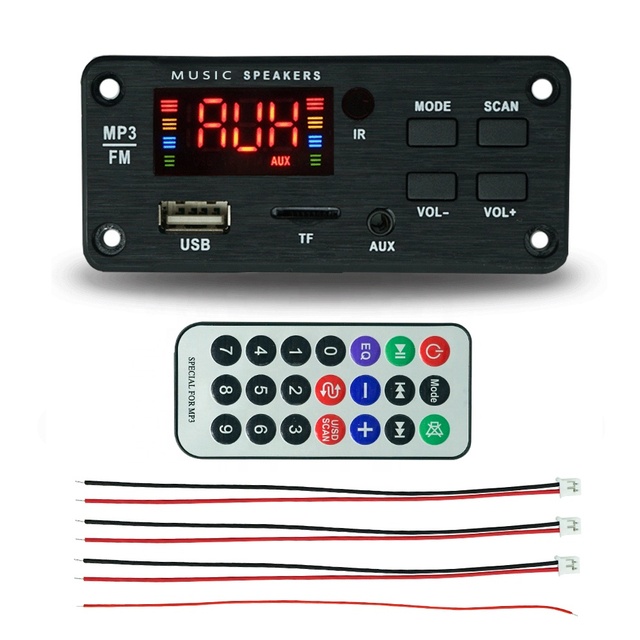 2X25W Car Sound Audio Power Amplifier Module Board MP3 Module Player Decoder Board USB Kit