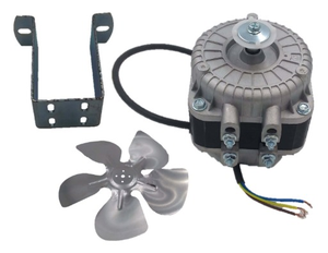 Motor de ventilador de refrigeración Motor de poste sombreado Motor de CA 5W 10W 16W 25W 34W Alambre de cobre de aluminio Incluye base y aspa DE VENTILADOR DE ALUMINIO - Product Image 6
