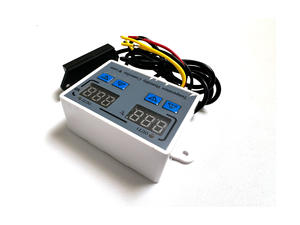 W1099 डुअल-डिस्प्ले स्मार्ट थर्मोस्टेट 0.1 सटीक देरी स्विच उच्च सटीकता तापमान नियंत्रण - Product Image 2