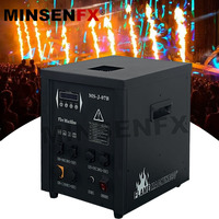 MINSENFX NOUVEAU Projecteur de flamme électrique motorisé étanche 1200W avec contrôle DMX/LCD CIRCLE FLAMER Effet feux d'artifice à 6-8M de portée
