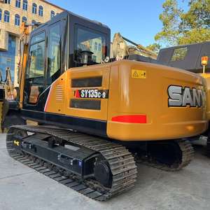 รถขุดมือสองสำหรับขาย Sany Sy60c/75c/95c/รถขุดมือสอง Sany Sy135C ขนาด 13 ตัน สภาพดี SY135c/215c รถขุดมือสอง - Product Image 3