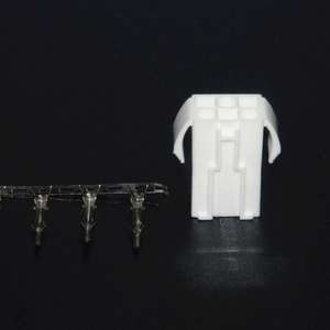 Connecteur électronique <span class=keywords><strong>Tamiya</strong></span> EL-2P, espacement de 4,5 mm, bornes mâle et femelle pour raccordements de fils, EL-4.5 2P multipolaire - Product Image 6