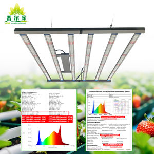 Lámpara LED de Cultivo Industrial Personalizada Samsong Lm281b Lm301h Evo 480W 320W 720W de Espectro Completo UV IR Regulable con Clasificación IP65 de Aluminio - Product Image 1