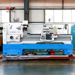 Torno de Precisión CA6240 con Ancho de Guía de 400 mm y Longitud de Trabajo de 2000 mm, Torno Manual con Soporte Fijo y Soporte Móvil - Product Image 2